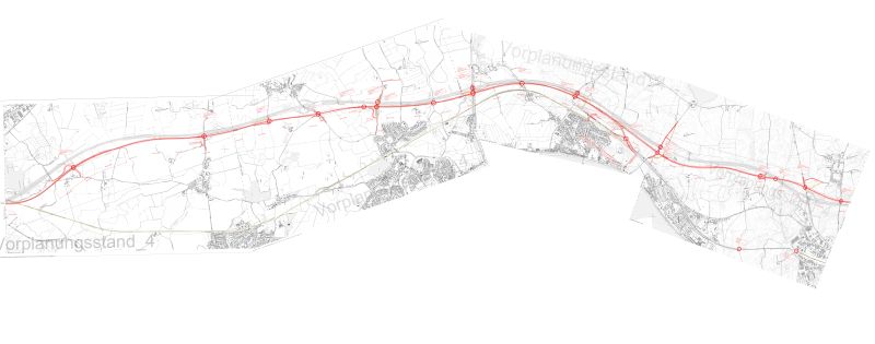 Planungsstand Trasse